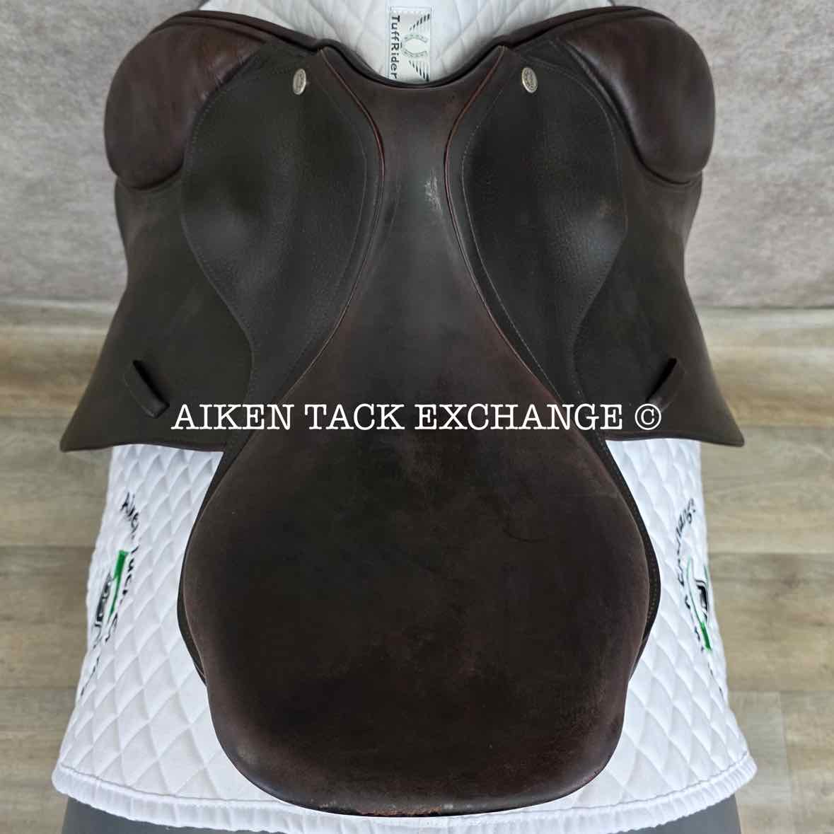 Mark Todd Close Contact Jump Saddle, 17.5" Seat, Medium Narrow Tree, Wool Flocked Panels
