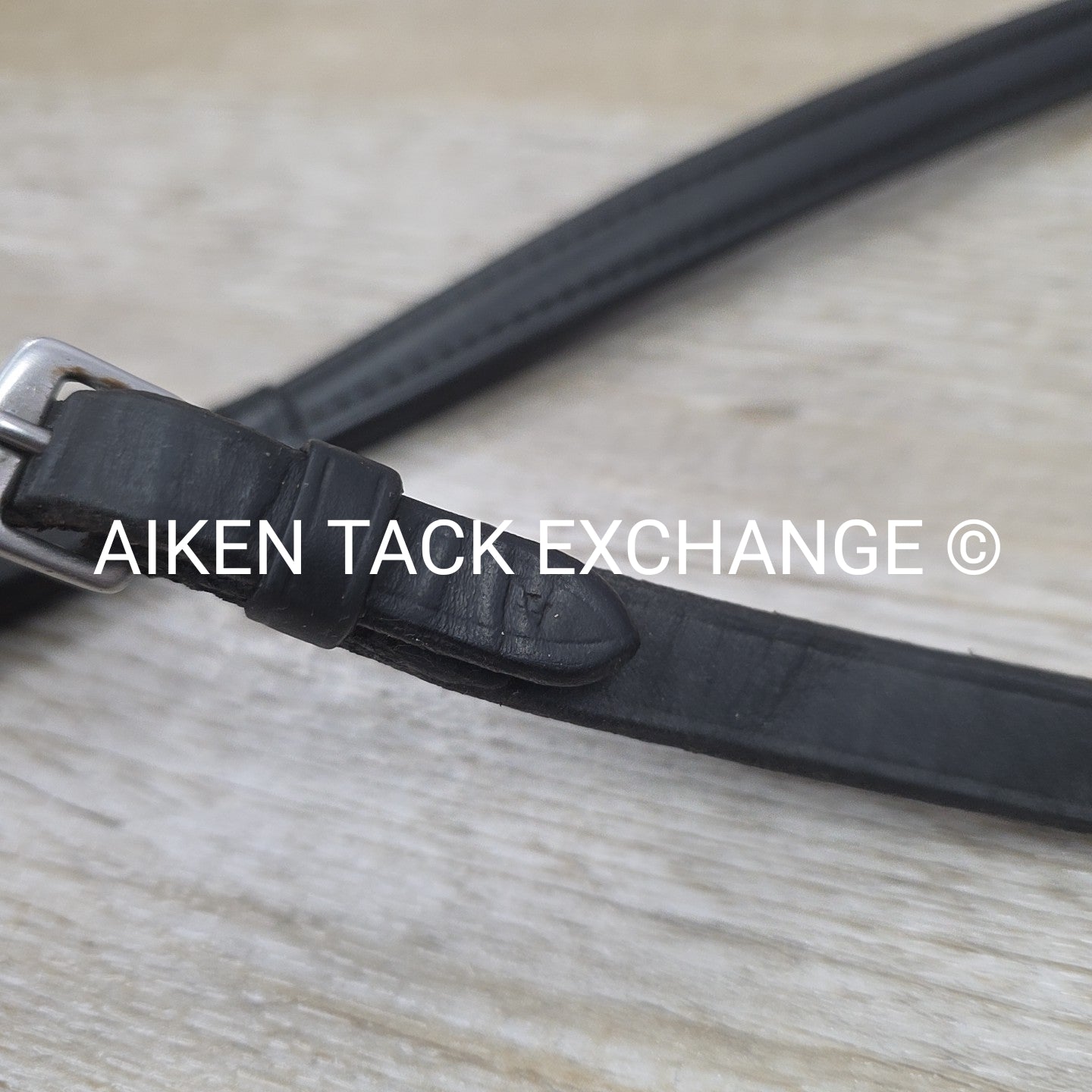 ThinLine Classic Wrapped Reins, Black, Size Full