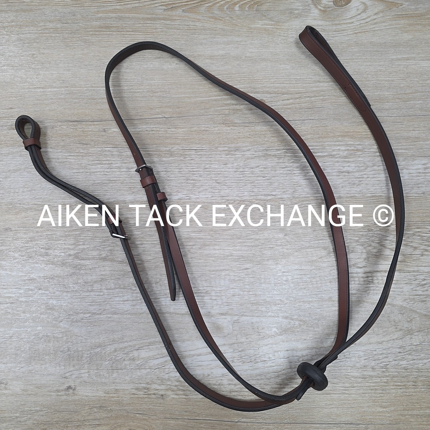 Plain Flat Standing Martingale, Brown, Size Pony