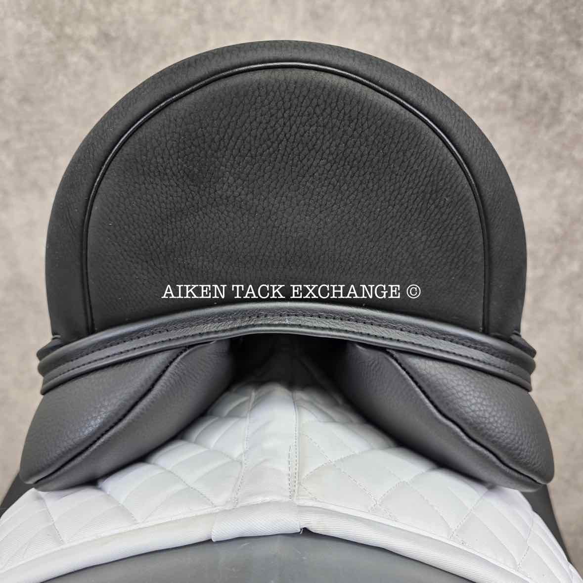 2025 Custom Saddlery Wolfgang Constanze 2 Monoflap Dressage Saddle, 17.5" Seat, Adjustable Tree, Wool Flocked Panels