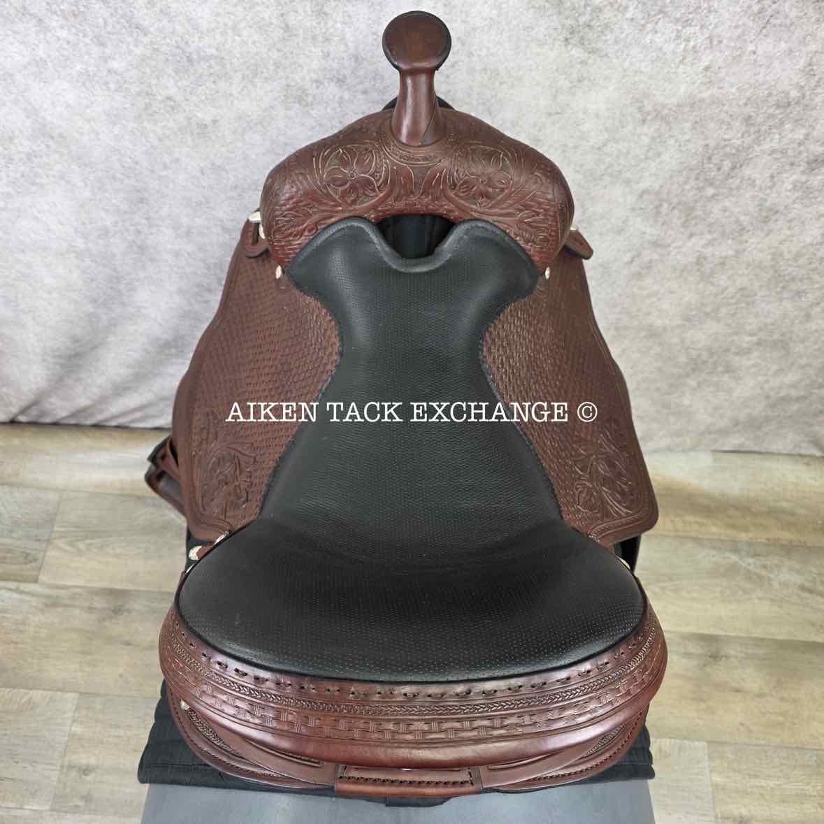 2017 Foxtrot USA Harmony Western Dressage Saddle, 16" Seat, Semi-Wide Tree