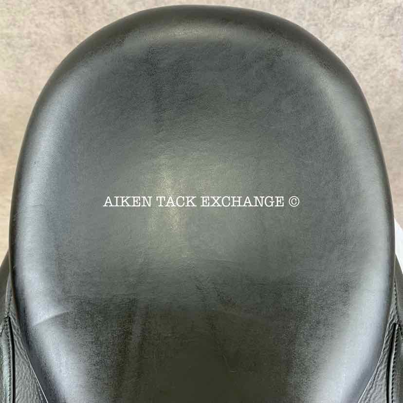 2020 Devoucoux Makila Lab Monoflap Dressage Saddle, 18" Seat, 2AA Flap, Medium Tree, D3D Panels, Full Buffalo Leather