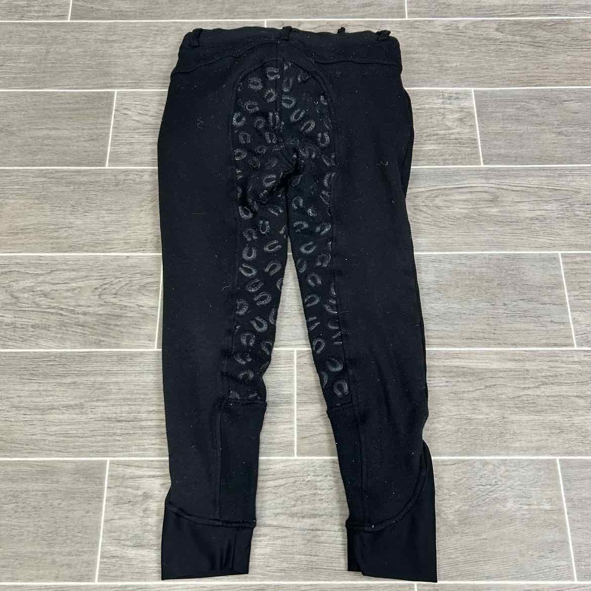 TuffRiider Macy Winter Fleece Lined Knee Patch Breeches, Size 12