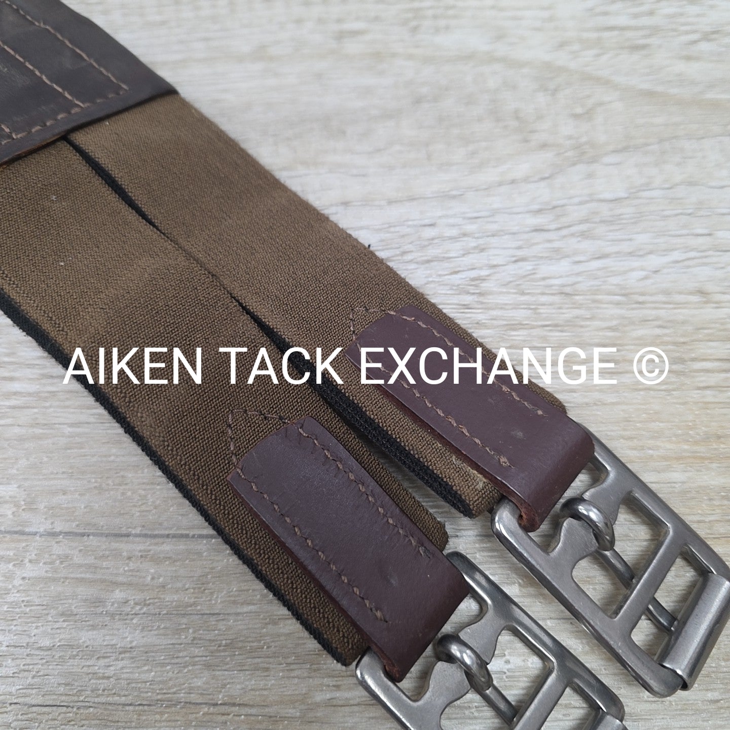 Harmohn Kraft Regal Girth with Single End Elastic, Brown, 50"