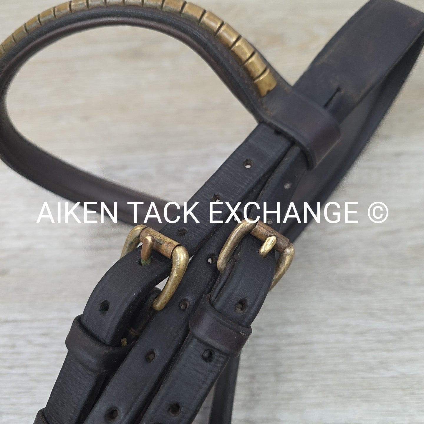 Nunn Finer Figure 8 Bridle, No Reins, Brown, Size Full