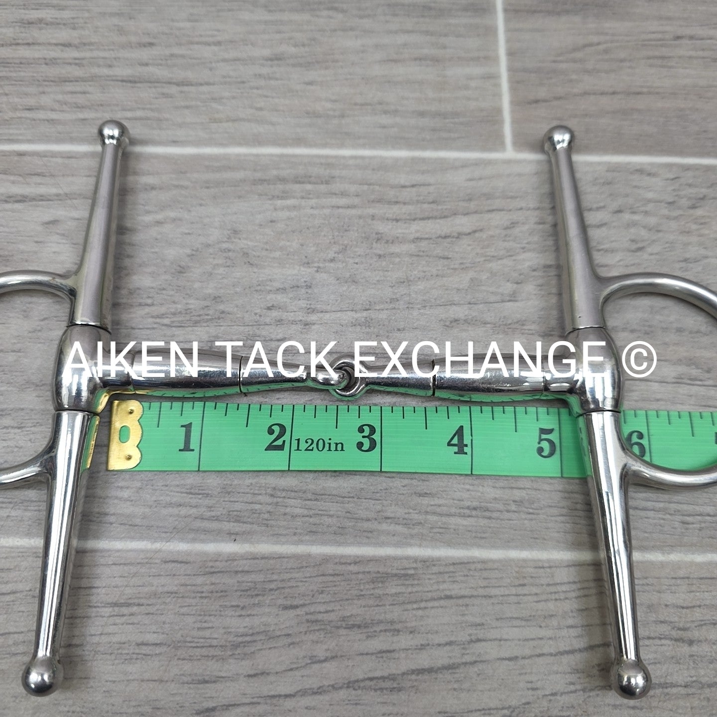 Single Joint Rotating Full Cheek Bit 5"