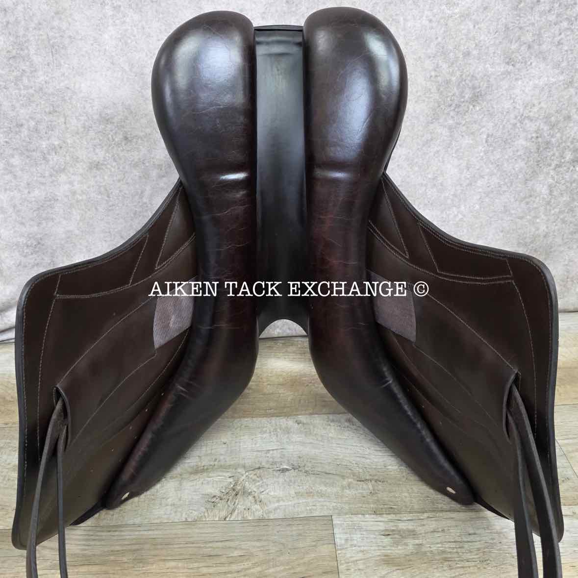 2021 Stackhouse Monoflap Jump Saddle, 18" Seat, Narrow Tree