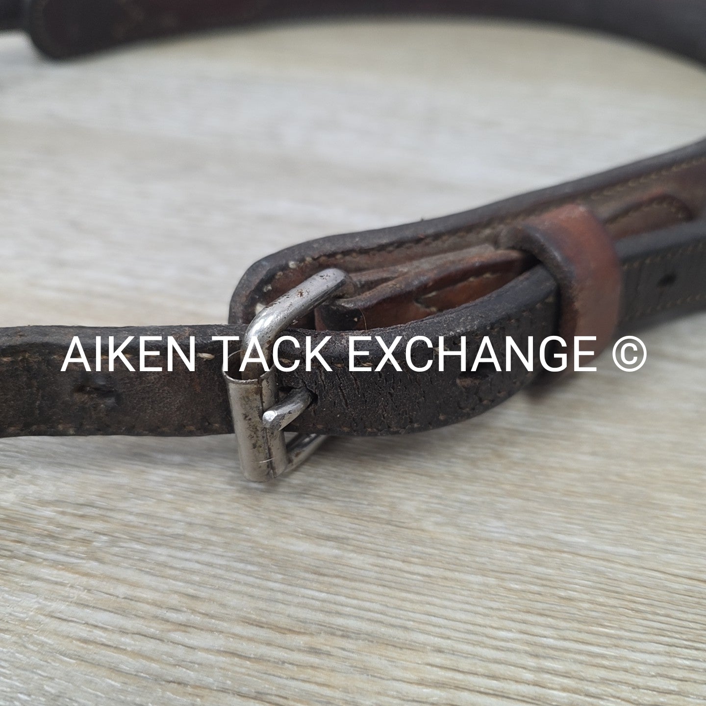 BARGAIN BUNDLE: Leather Surcingle with 2 Rubber & Leather Side Reins