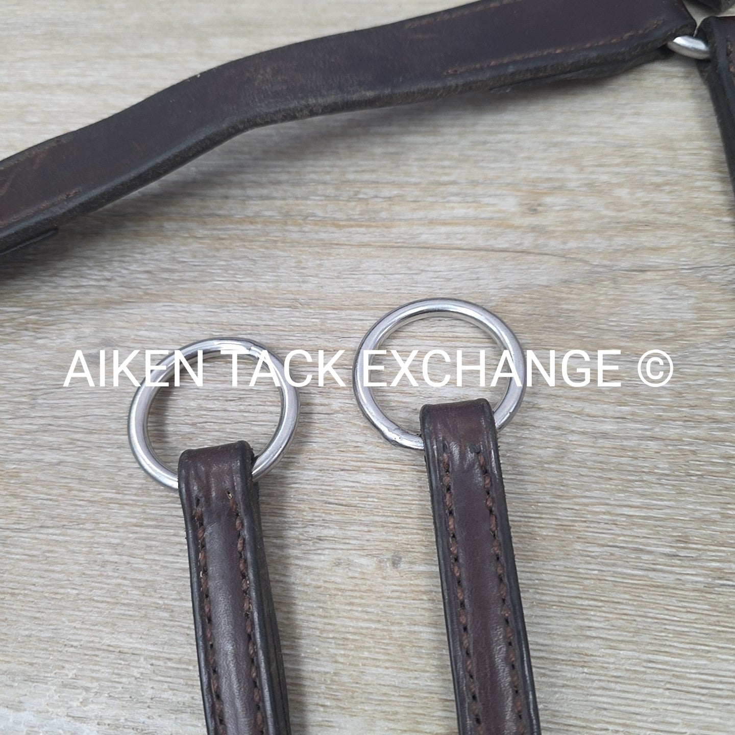 Nunn Finer Hunting Breastplate with Running Martingale Attachment, Brown, Size F