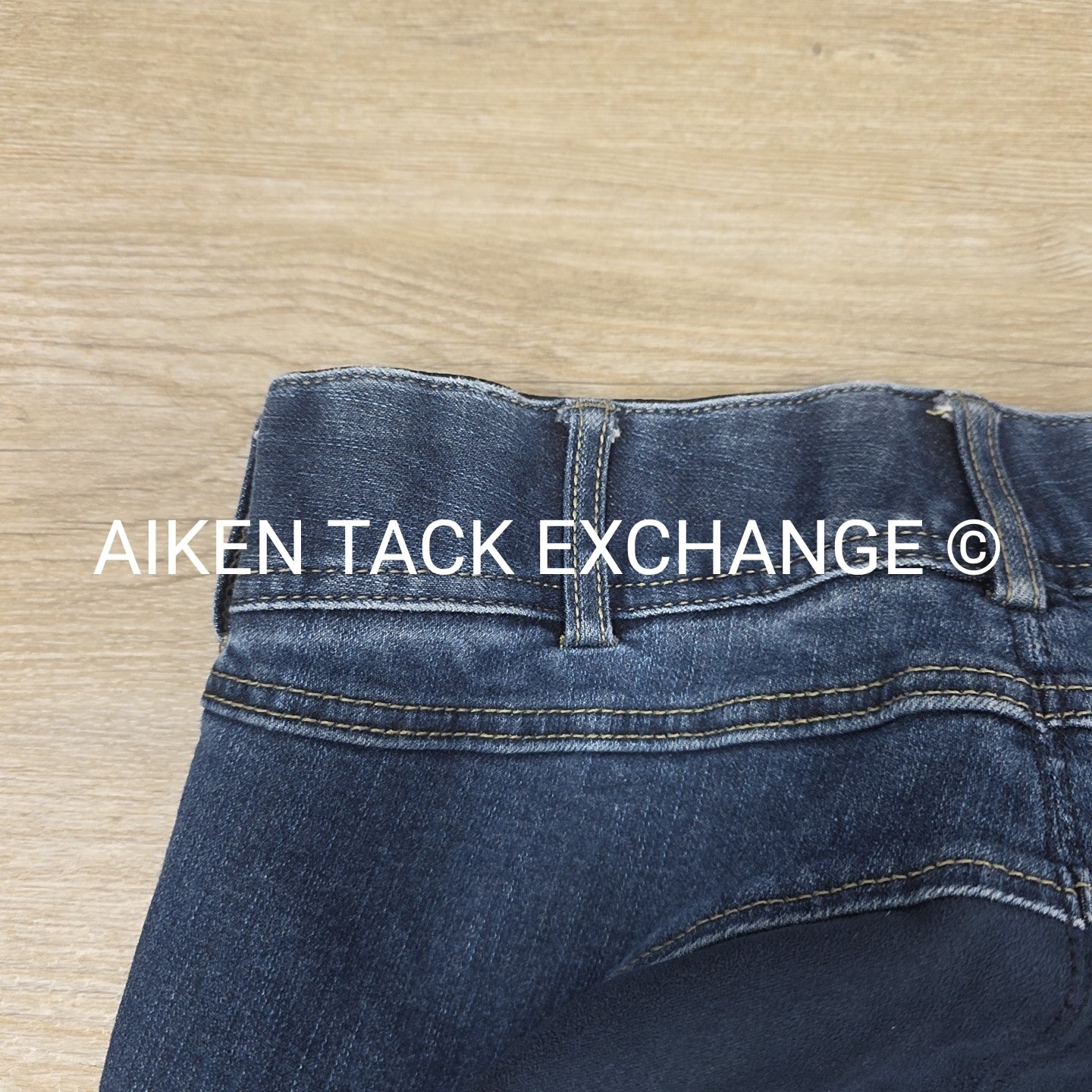 Goode Rider Denim Full Seat Breeches, Size 28