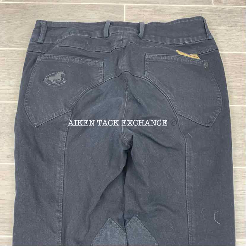 SmartPak Denim Knee Patch Breeches, Size 32 L