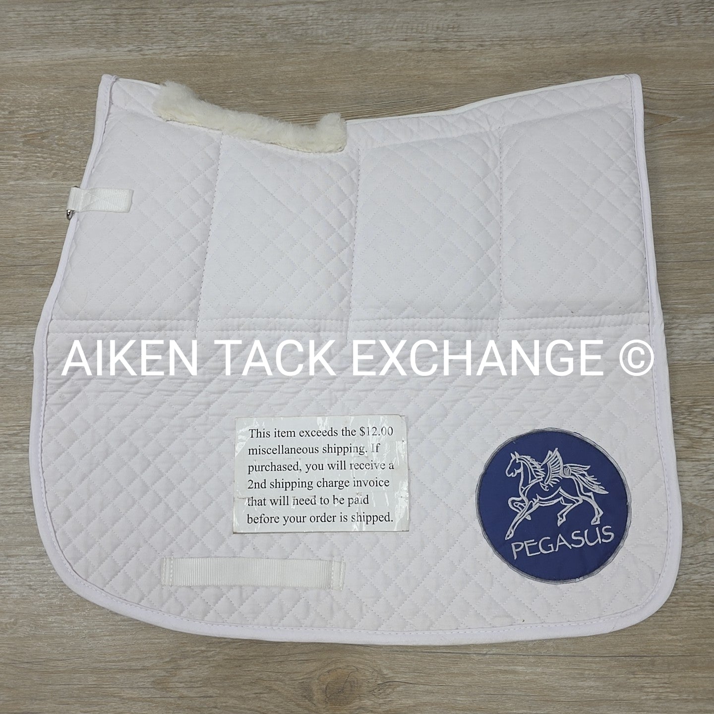 Pegasus Saddle Fitter Square Saddle Pad (Comes with 32 Shim Inserts)