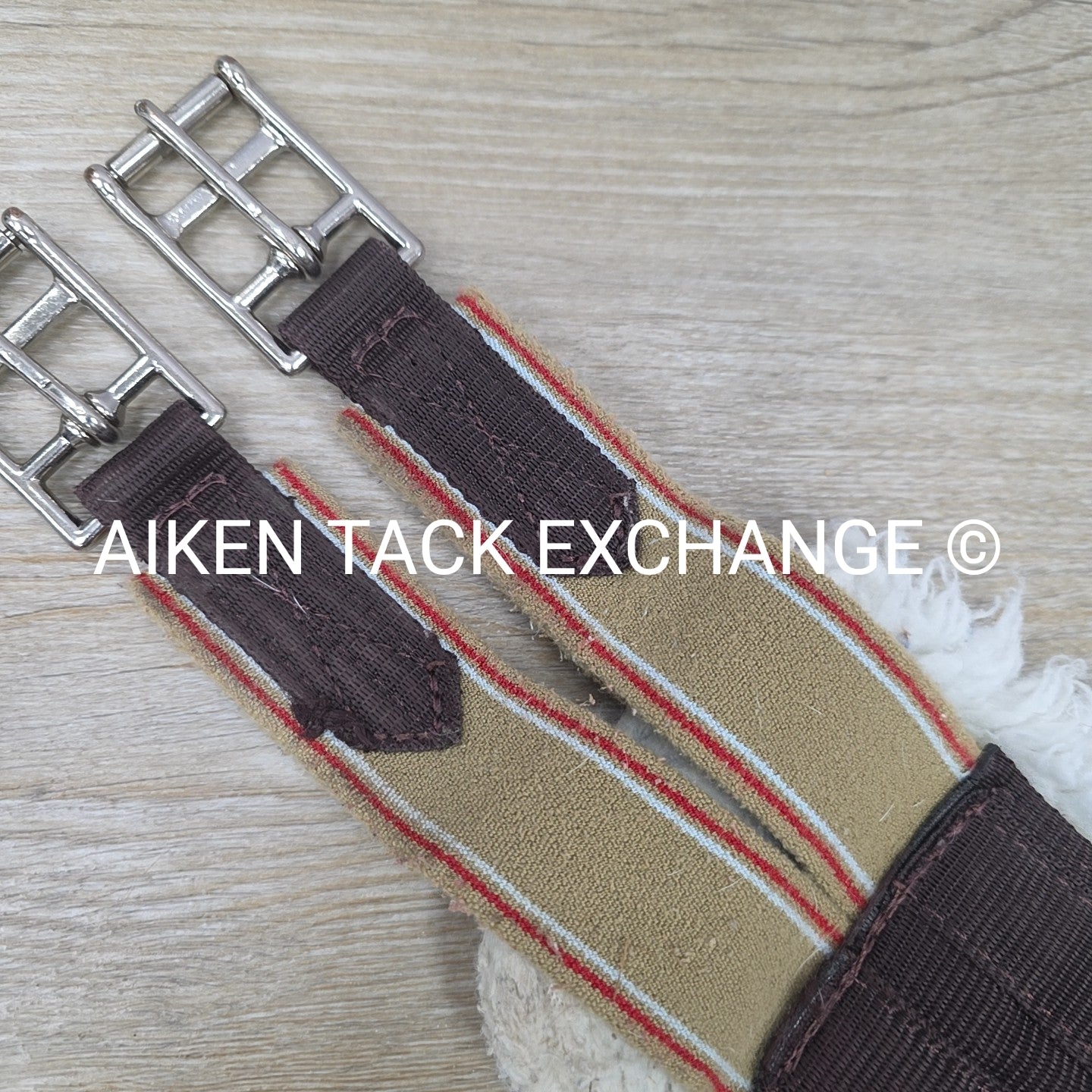 Ovation Fleece Lined Double End Elastic Girth, 52"