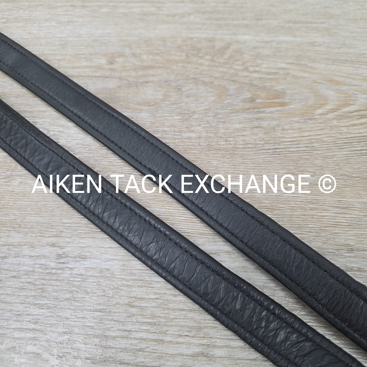 Nylon Lined Wrapped Stirrup Leathers, Black, 66"