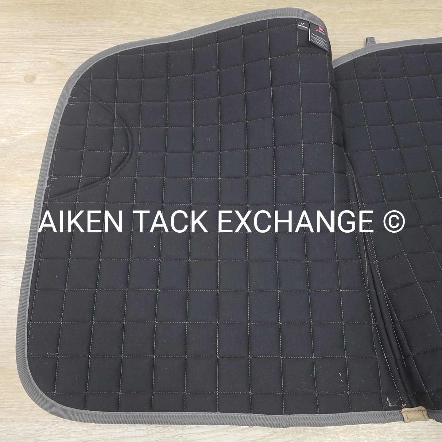 Catago FIR-Tech Dressage Saddle Pad, 17", Walnut Brown