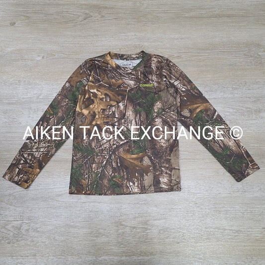Magellan Long Sleeve Camo Top, Size Small