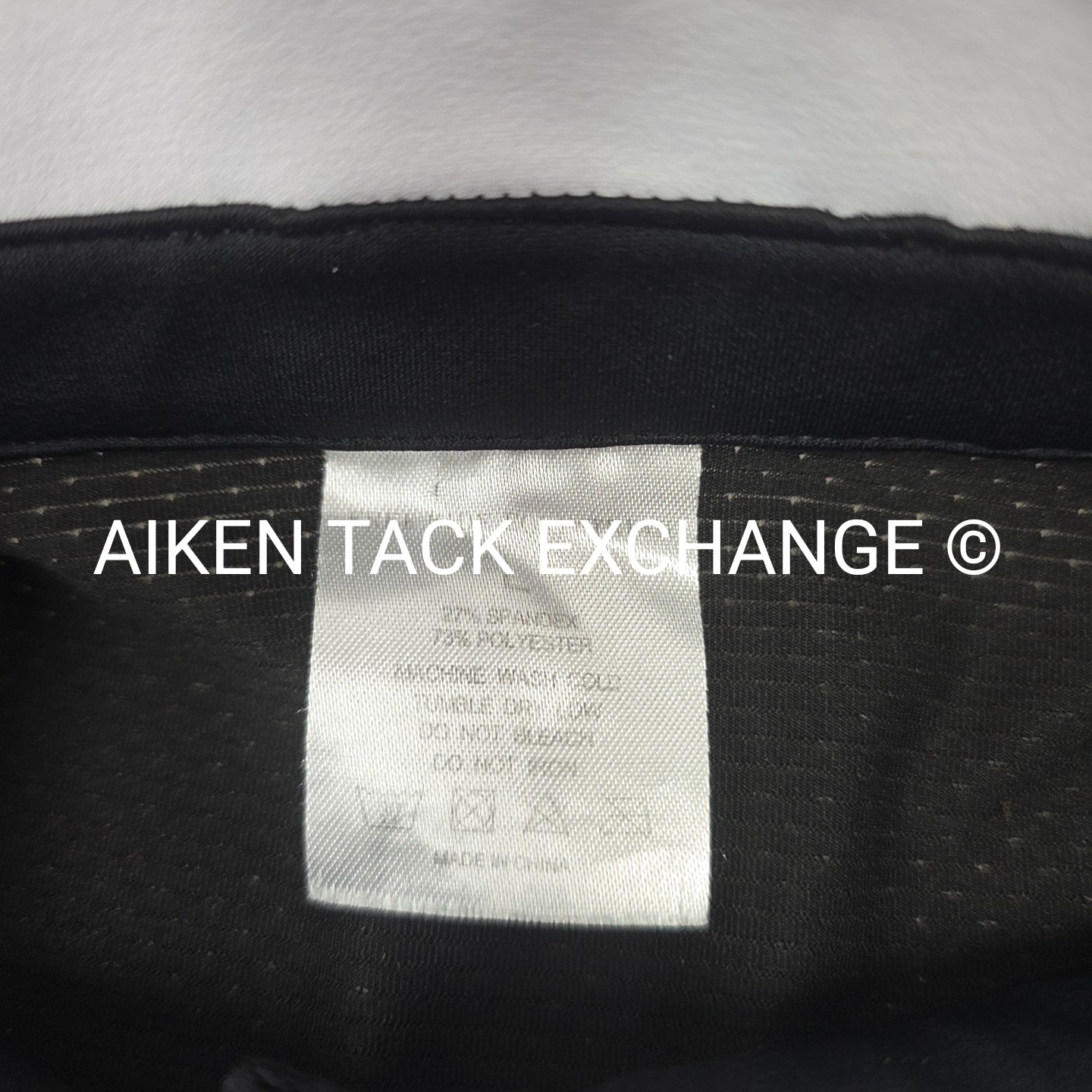 Free Ride Equestrian Devon Short Sleeve Show Shirt, Size Large