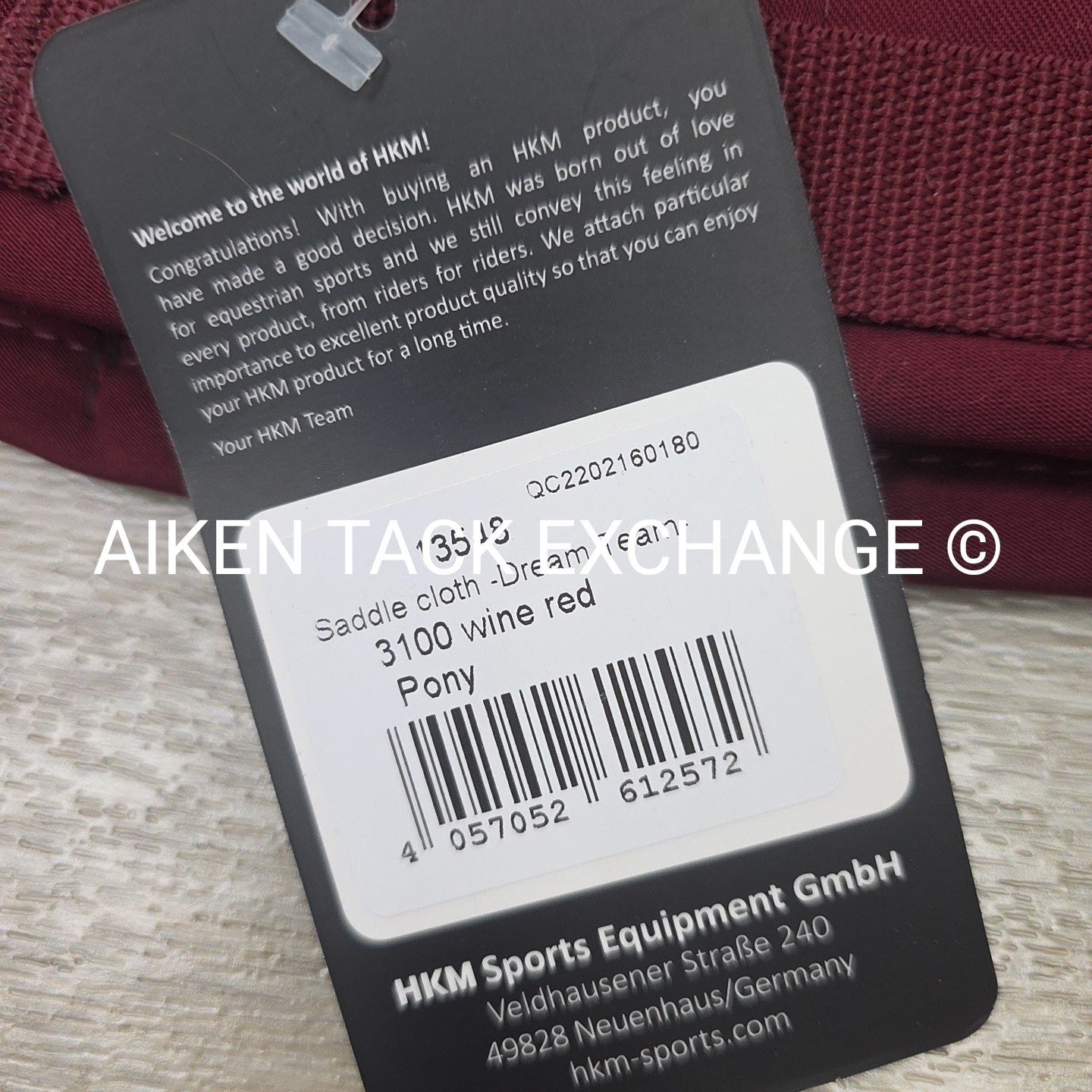 HKM Dream Team Dressage Saddle Pad, Size Pony