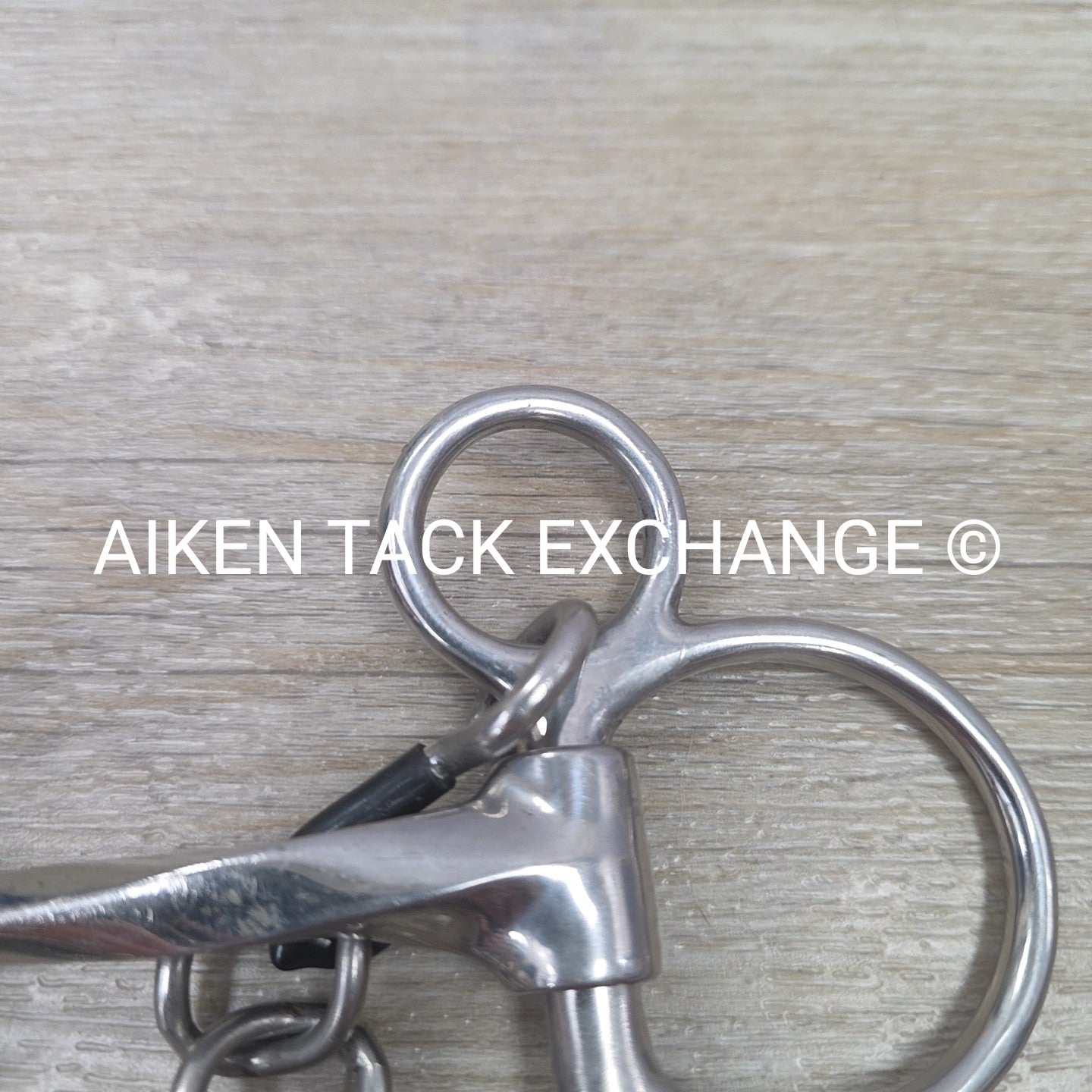 Pessoa Single Joint Slow Twist Locking Short Shank Pelham Bit 4.75"
