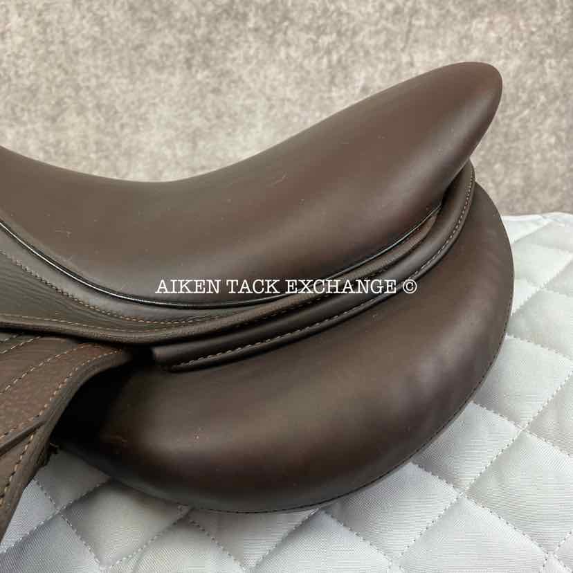 2018 CWD SE10 Close Contact Jump Saddle, 16" Seat, 2K Flap, MW Tree, Foam Panels, Full Buffalo Leather