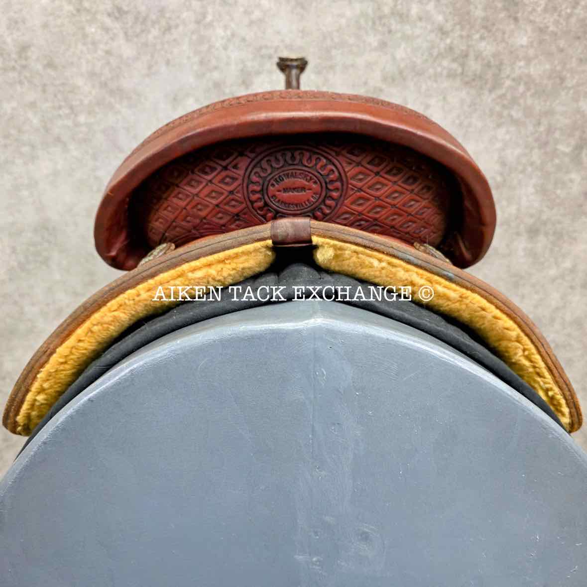 Kowalsky Western Saddle, 15.5" Seat, Wide Tree - Full QH Bars