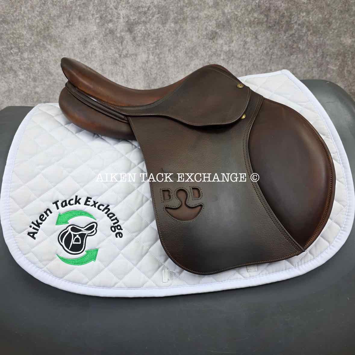 2019 Bruno Delgrange Nino Close Contact Jump Saddle, 15.5" Seat, 1A Flap, M/MW Tree, Foam Panels