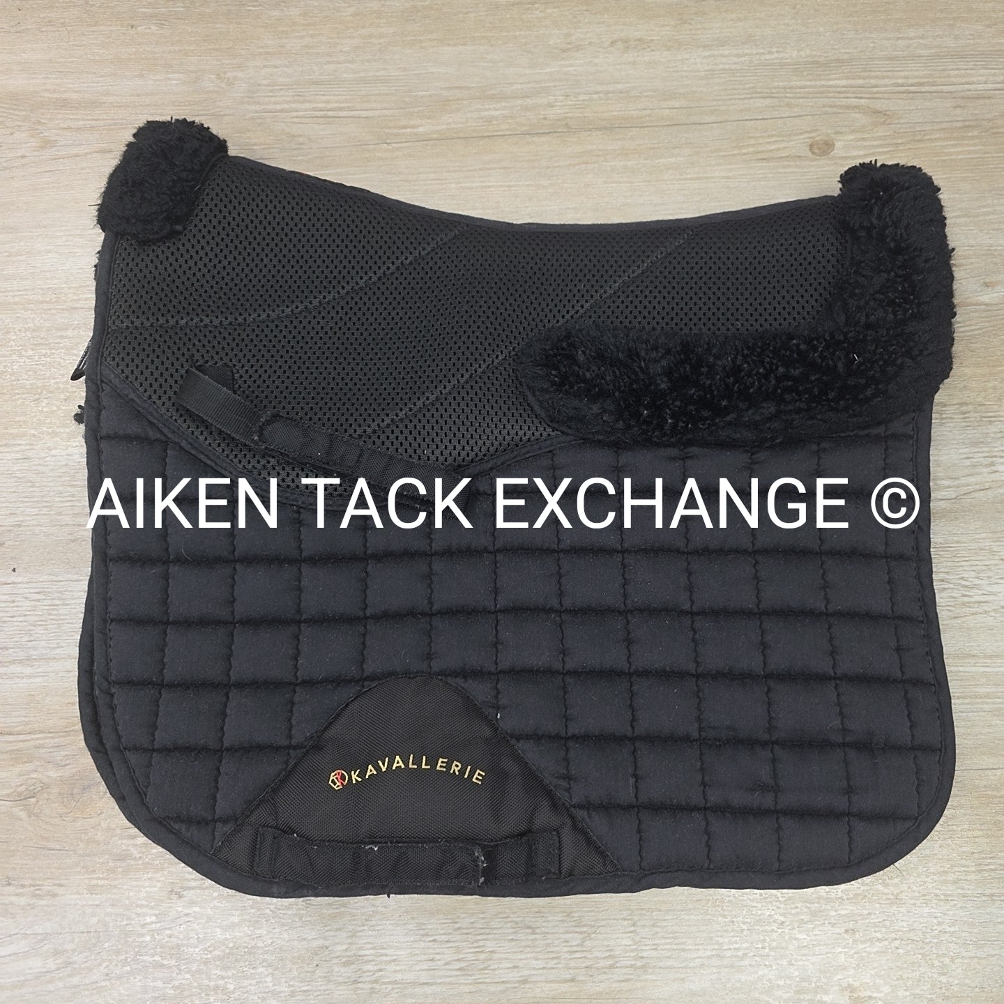 Kavallerie 3D Mesh with Fur Trim Dressage Saddle Pad