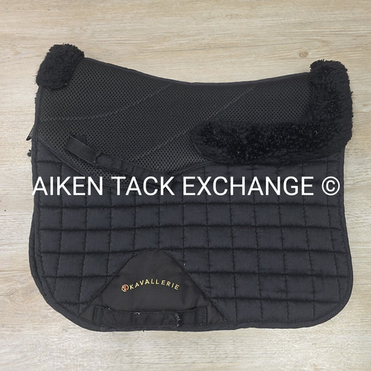 Kavallerie 3D Mesh with Fur Trim Dressage Saddle Pad