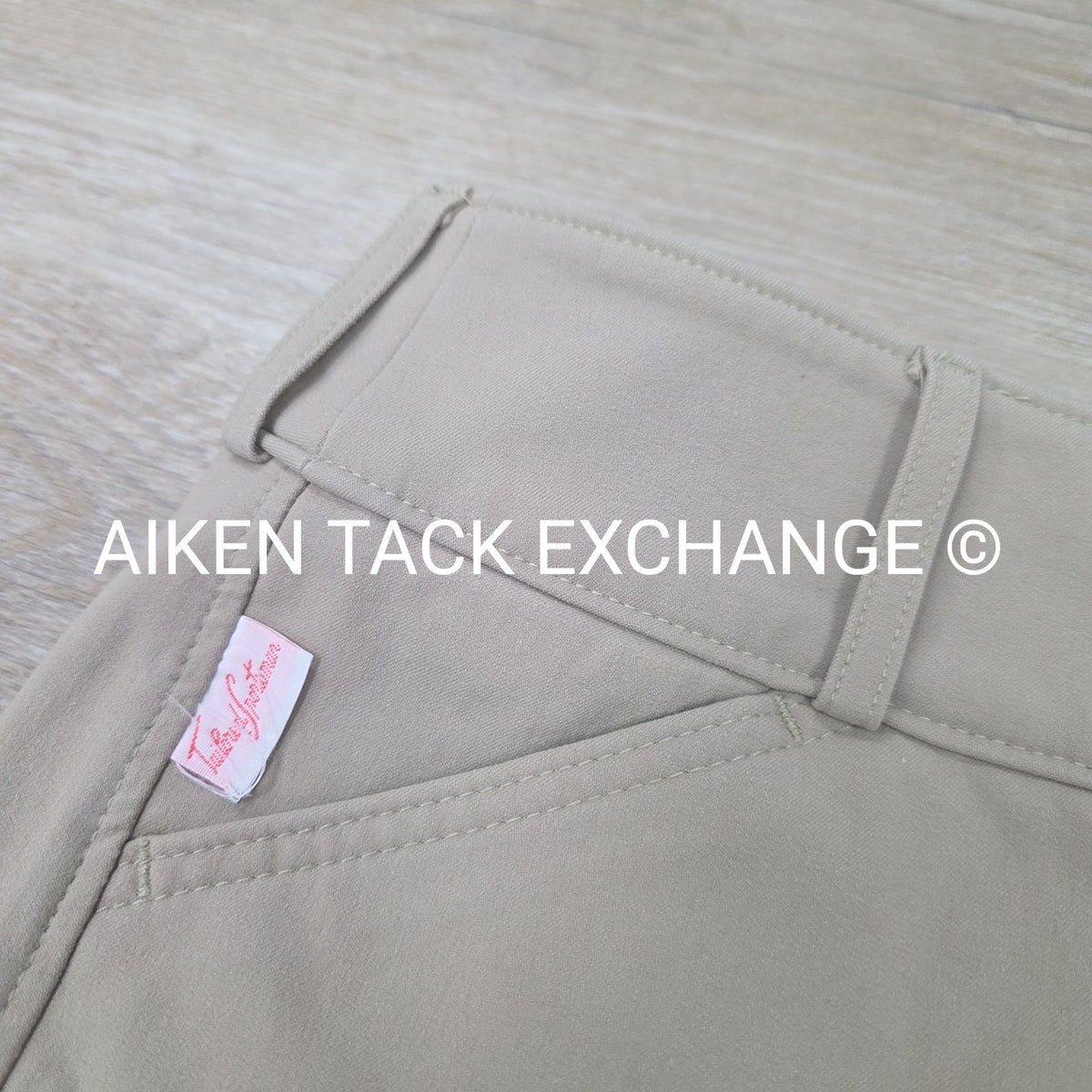 Tailored Sportsman Trophy Hunter Sock Bottom Knee Patch Breeches, Size 24