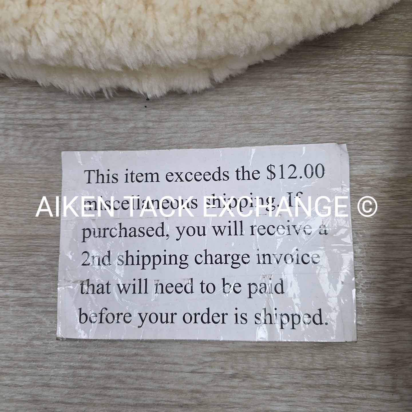BARGAIN BUNDLE: 2 Fleeceworks FXK Sheepskin Close Contact Saddle Pads