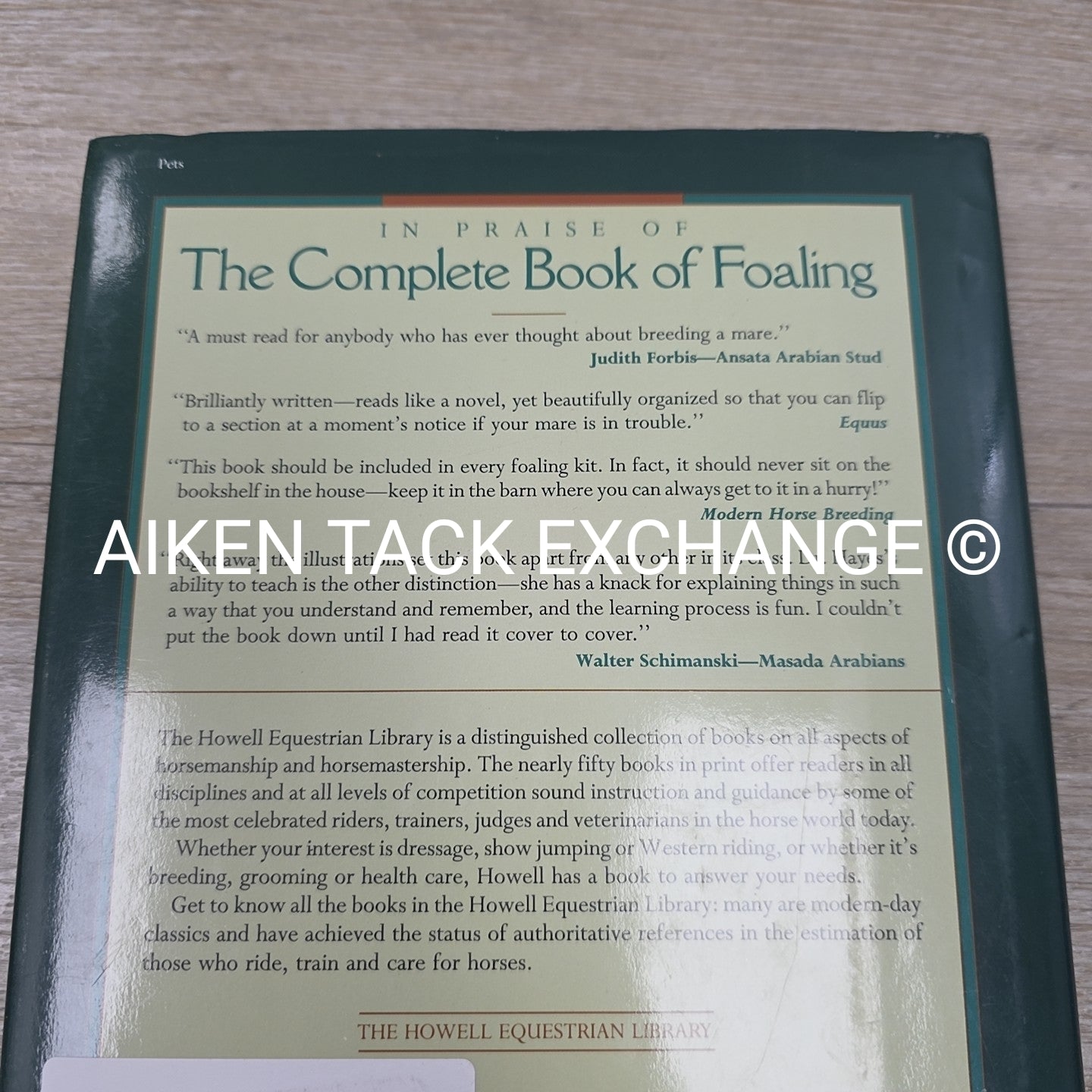 The Complete Book of Foaling by Karen E. N. Hayes, D.V.M., M.S