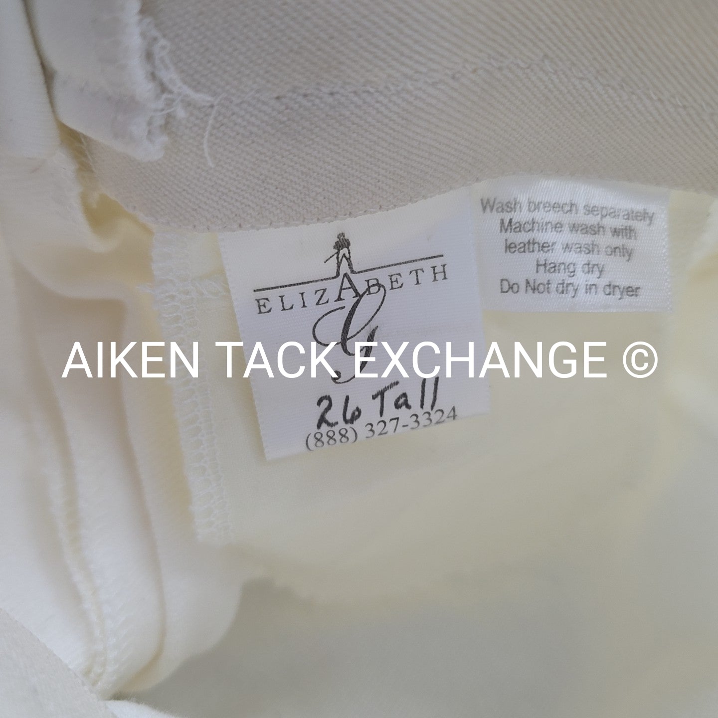 BARGAIN BUNDLE: 2 Pair Elizabeth G Full Leg Breeches, Size 26 Tall