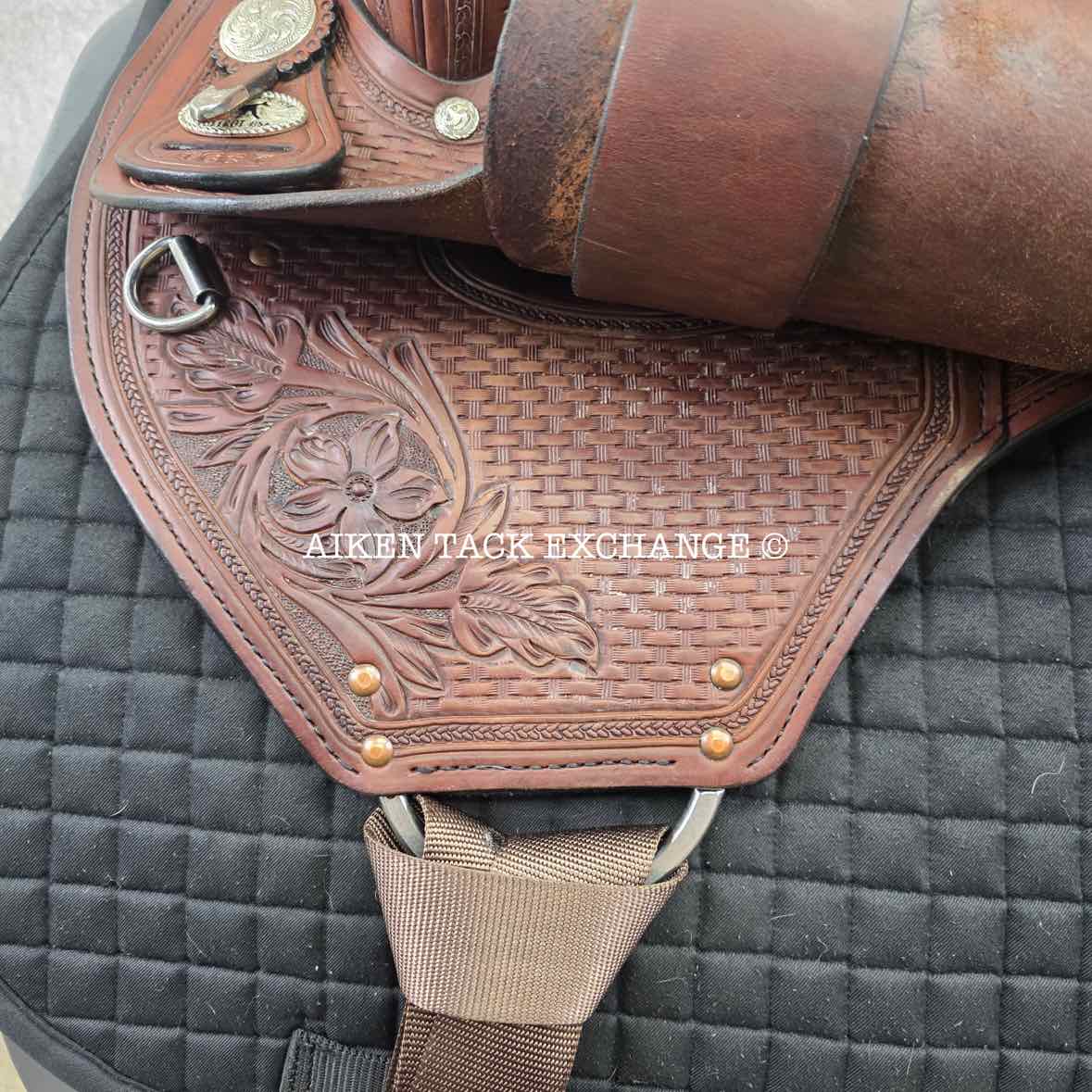2017 Foxtrot USA Harmony Western Dressage Saddle, 16" Seat, Semi-Wide Tree