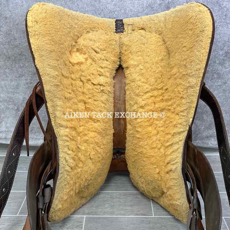 Pard's Western Saddle, 16" Seat, Wide Tree - Full QH Bars