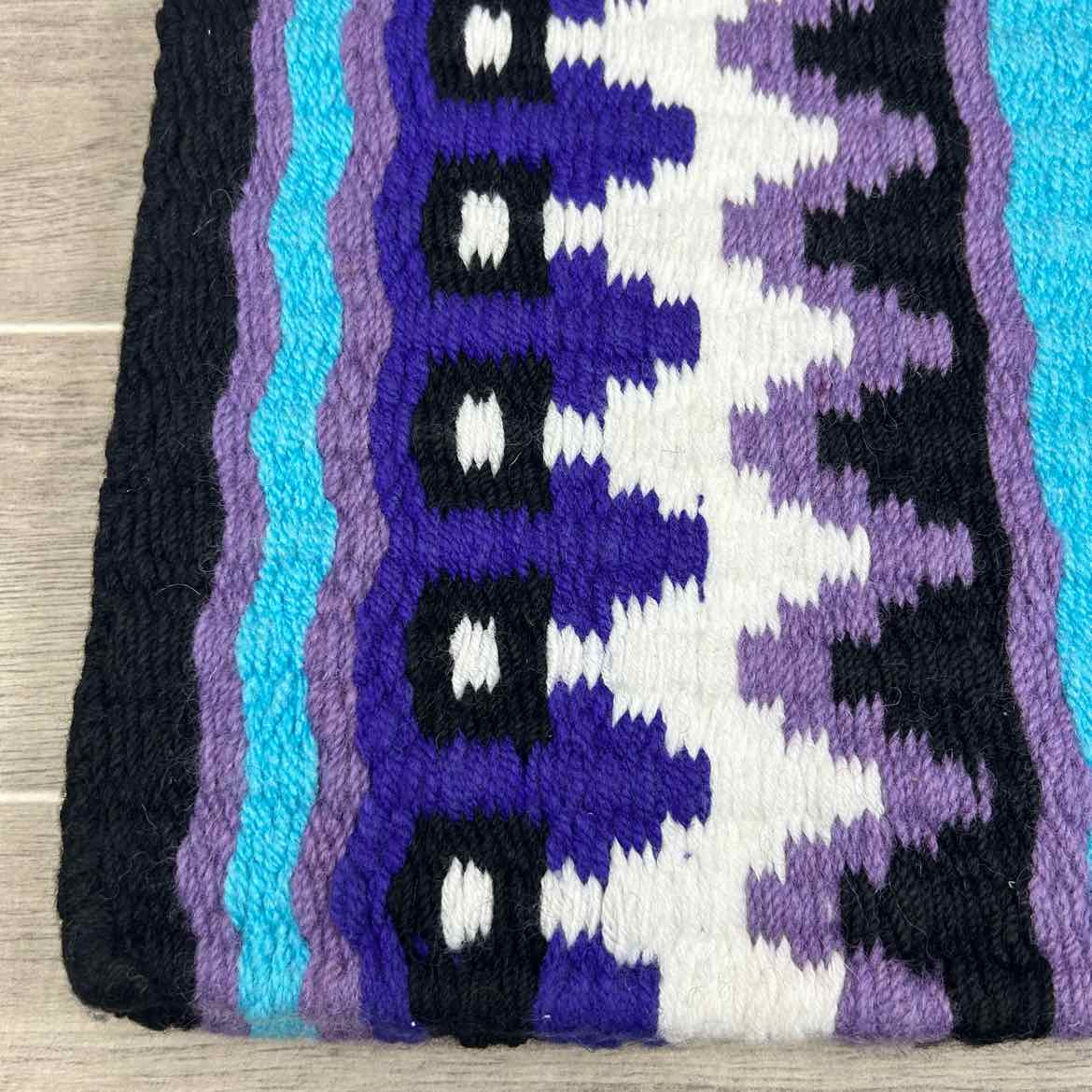 Kathy Williams Woven Western Show Pad, 100% Wool, Size 34" x 40"