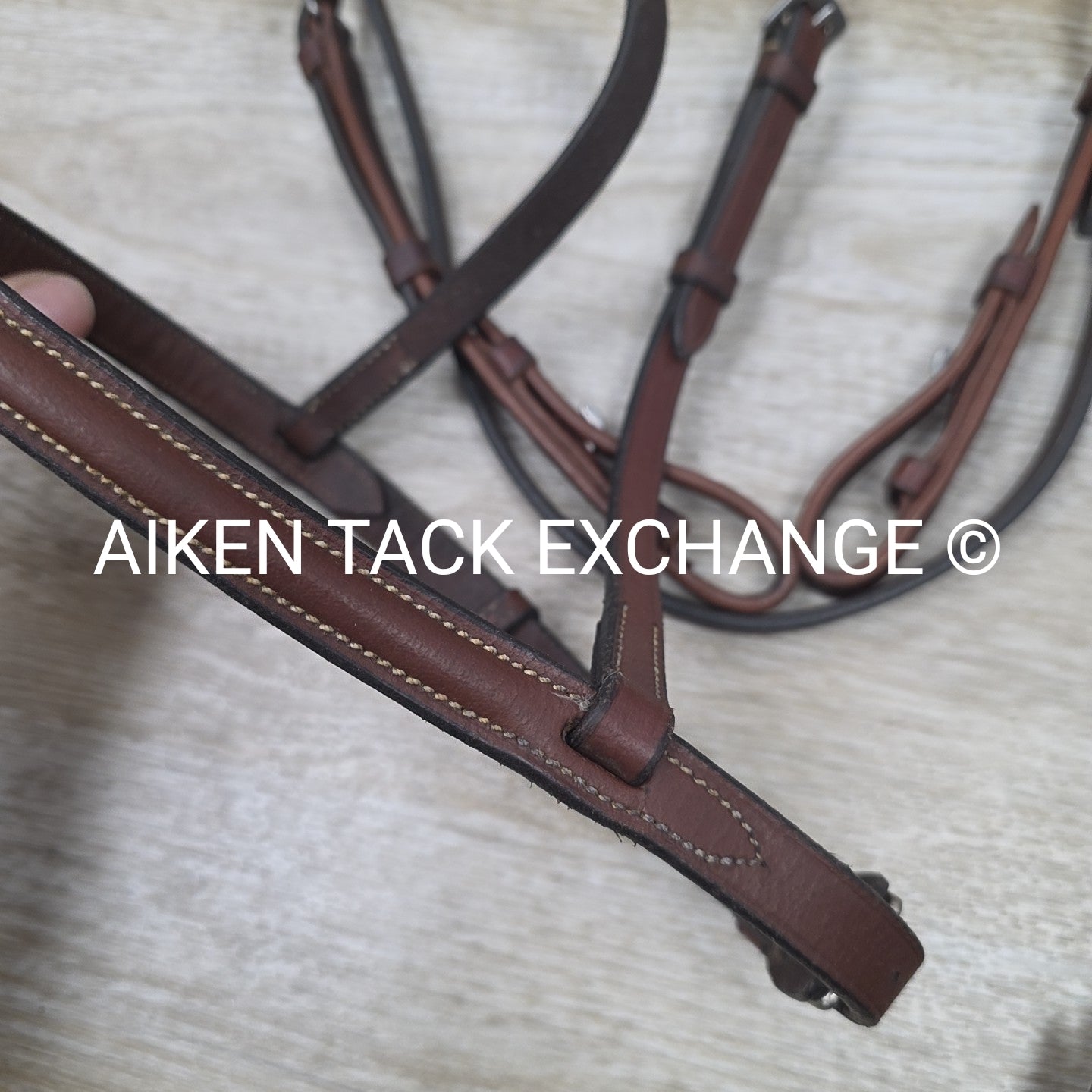 BARGAIN BUNDLE: Stubben Bridle with Reins & Unknown Brand Bridle with Laced Rein