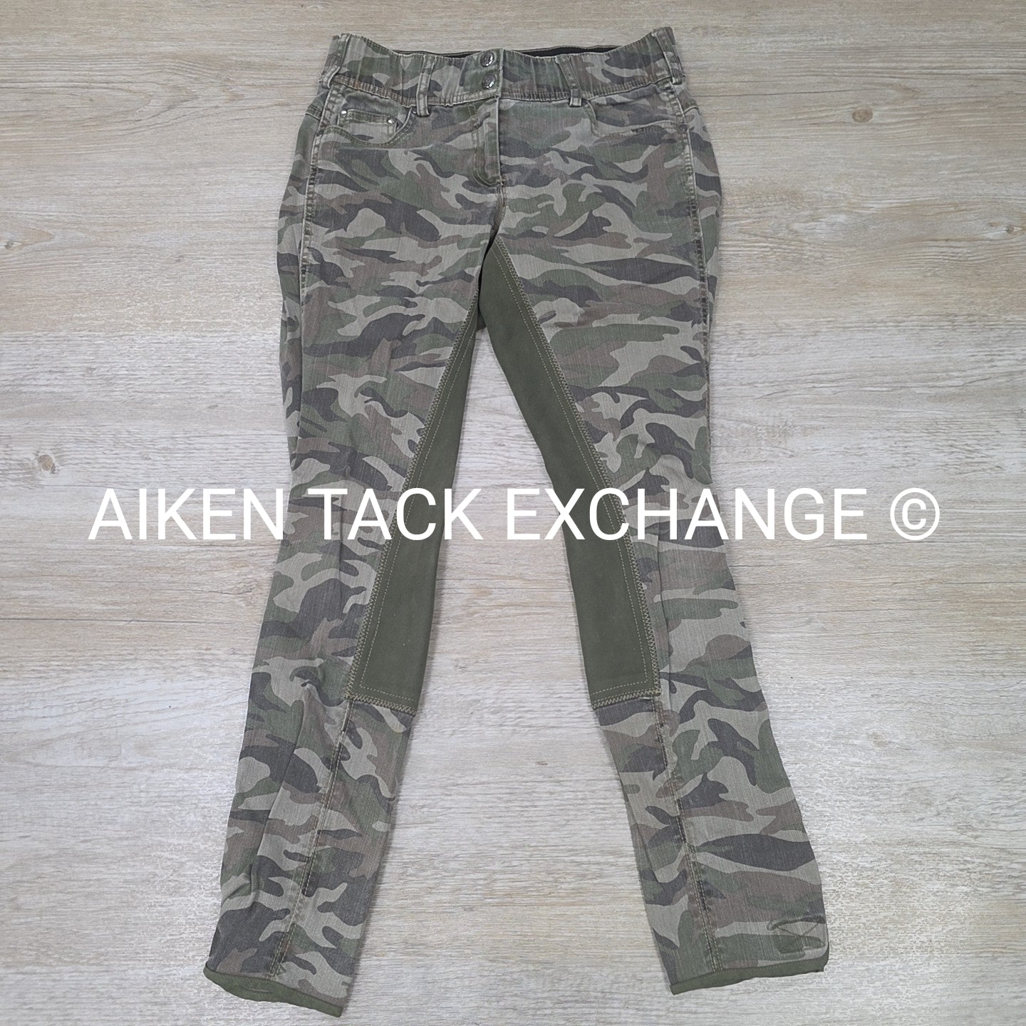 Goode Rider Full Seat Camo Breeches, Women's 30 Long
