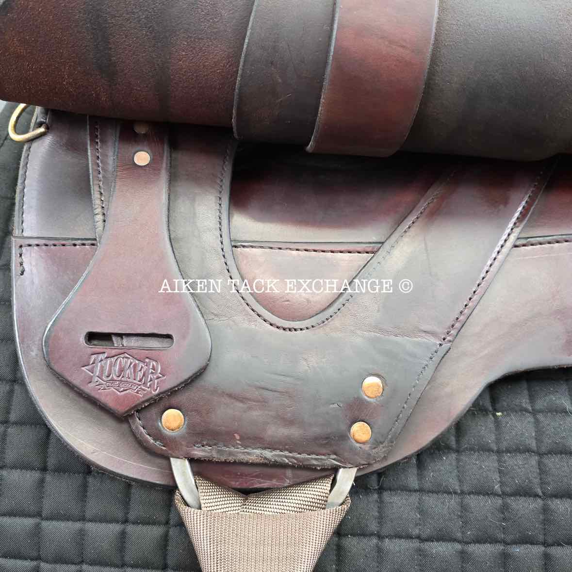 2008 Tucker 260 High Plains Western Saddle, 16.5" Seat, Medium Tree - Semi QH Bars