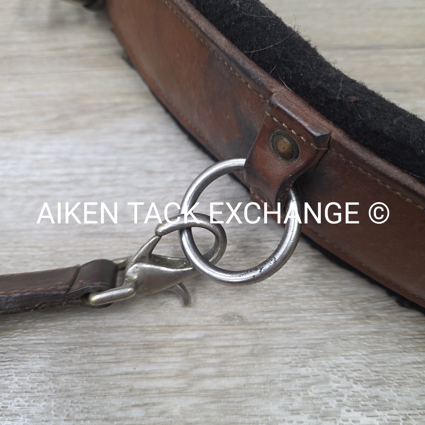 BARGAIN BUNDLE: Leather Surcingle with 2 Rubber & Leather Side Reins