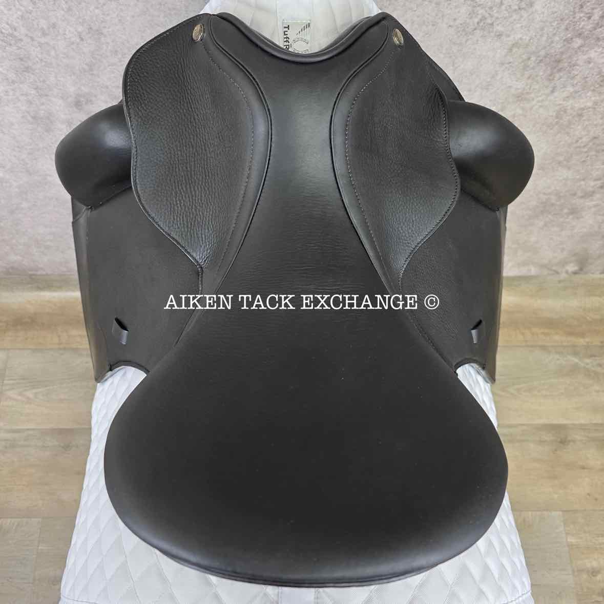 2022 Tempi H Monoflap Dressage Saddle, 18" Seat, M/MW Tree, Wool Flocked Panels