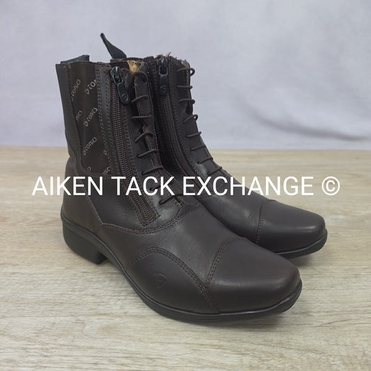 Tonics by Schockemohle Stardust II Paddock Boots, Brown, Size 8.5