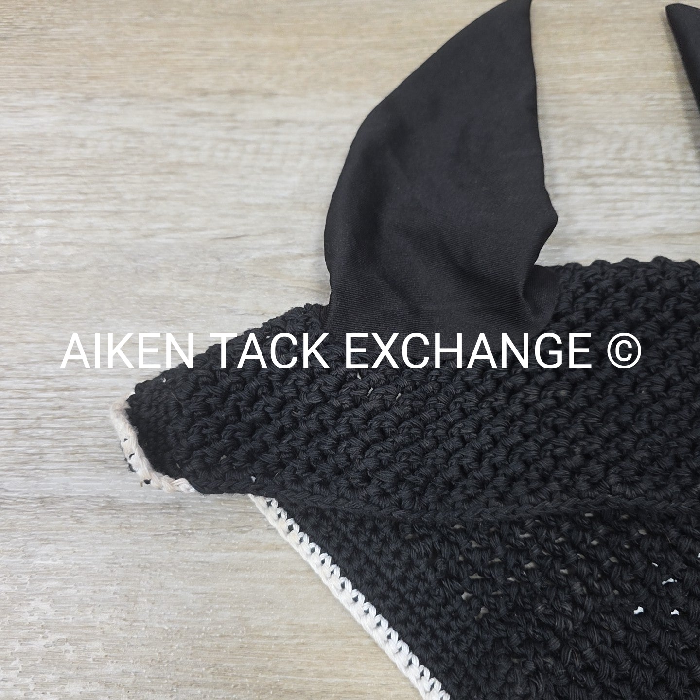 Zandona Ear Bonnet, Black, Size Full