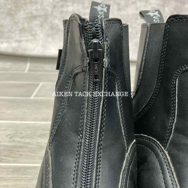 Saxon Syntovia Zip Paddock Boots, Size 11