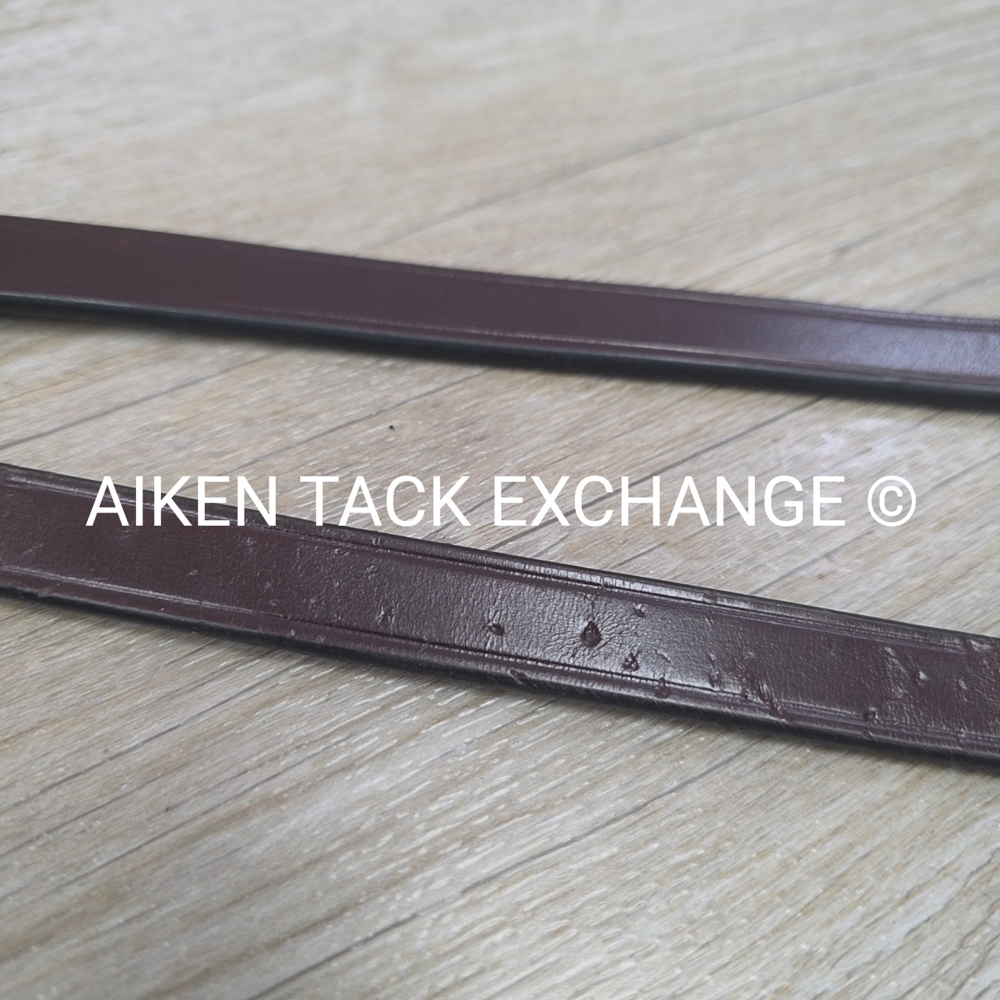 KL Select Red Barn Rubber Grip Reins, Brown, Size Full