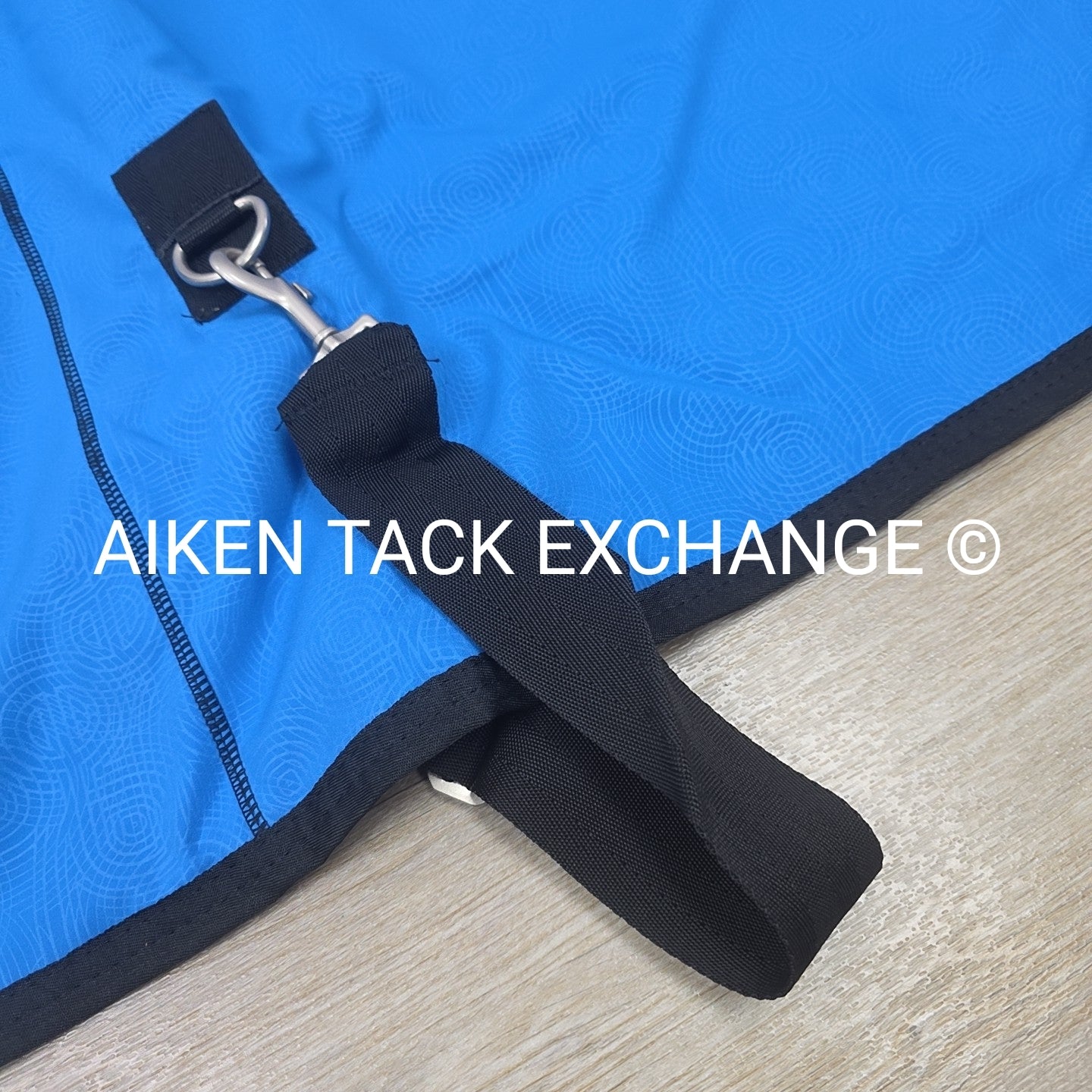 Fenwick Equestrian Softshell Therapeutic Bamboo Blanket, Blue, Size 86"