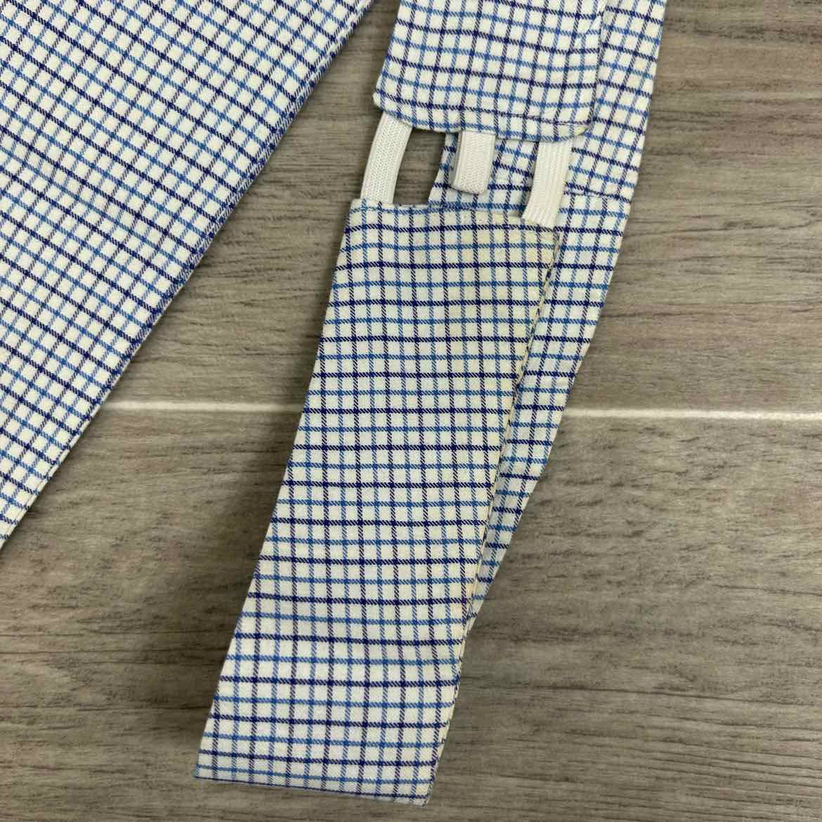 Horse Country Shaped Tattersal Stock Tie