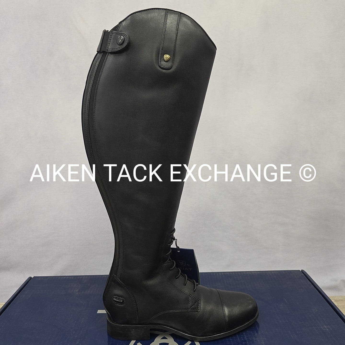 Ariat Heritage Contour II Field Boots, Size 9 B, Medium Height, Extra Wide Calf