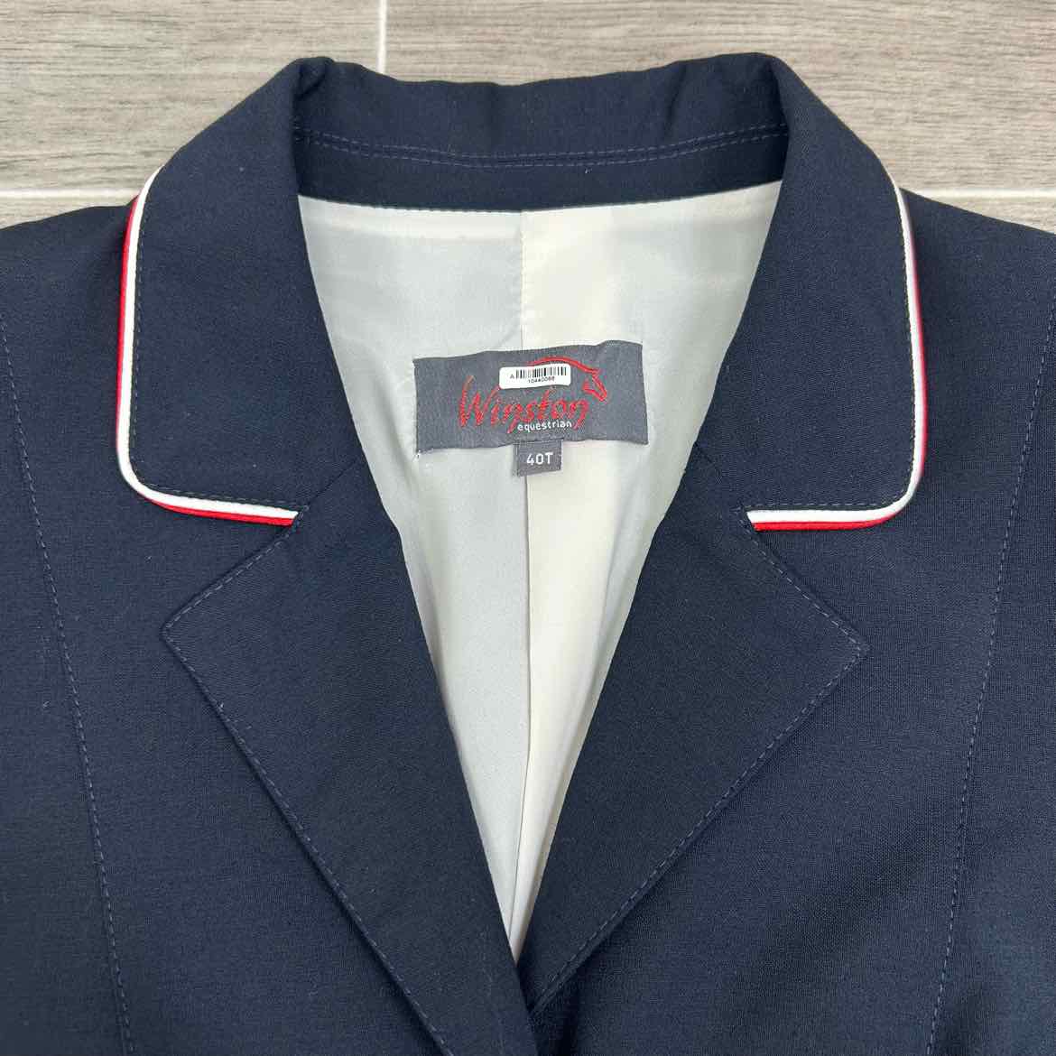 Winston Equestrian Show Coat, Size 40 Tall