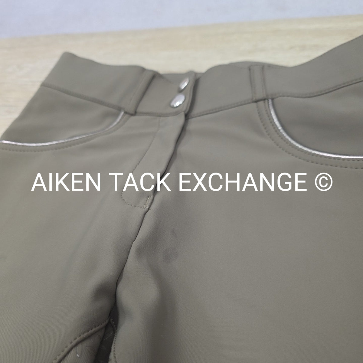 KL Select Gabrielle Silicone Full Seat Breeches, Women's 22R