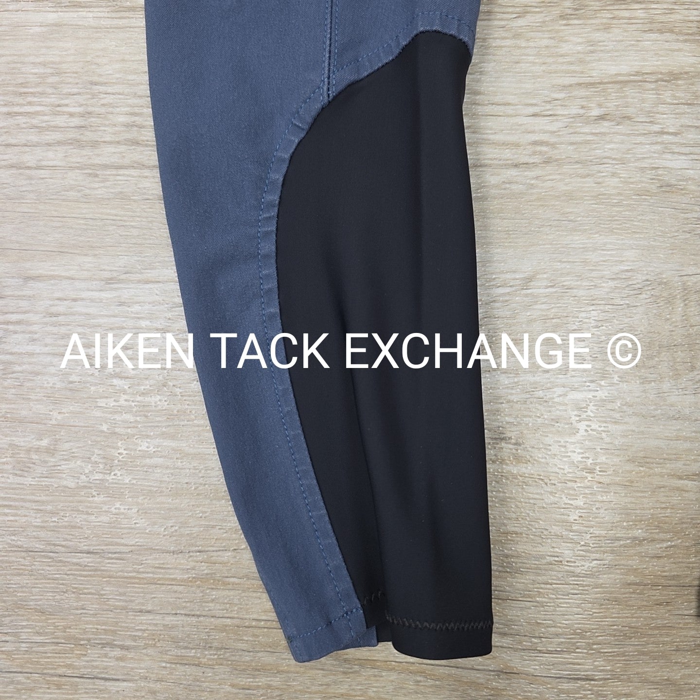 Tailored Sportsman Trophy Hunter Knee Patch Breeches, Sock Bottom, Size 24 R